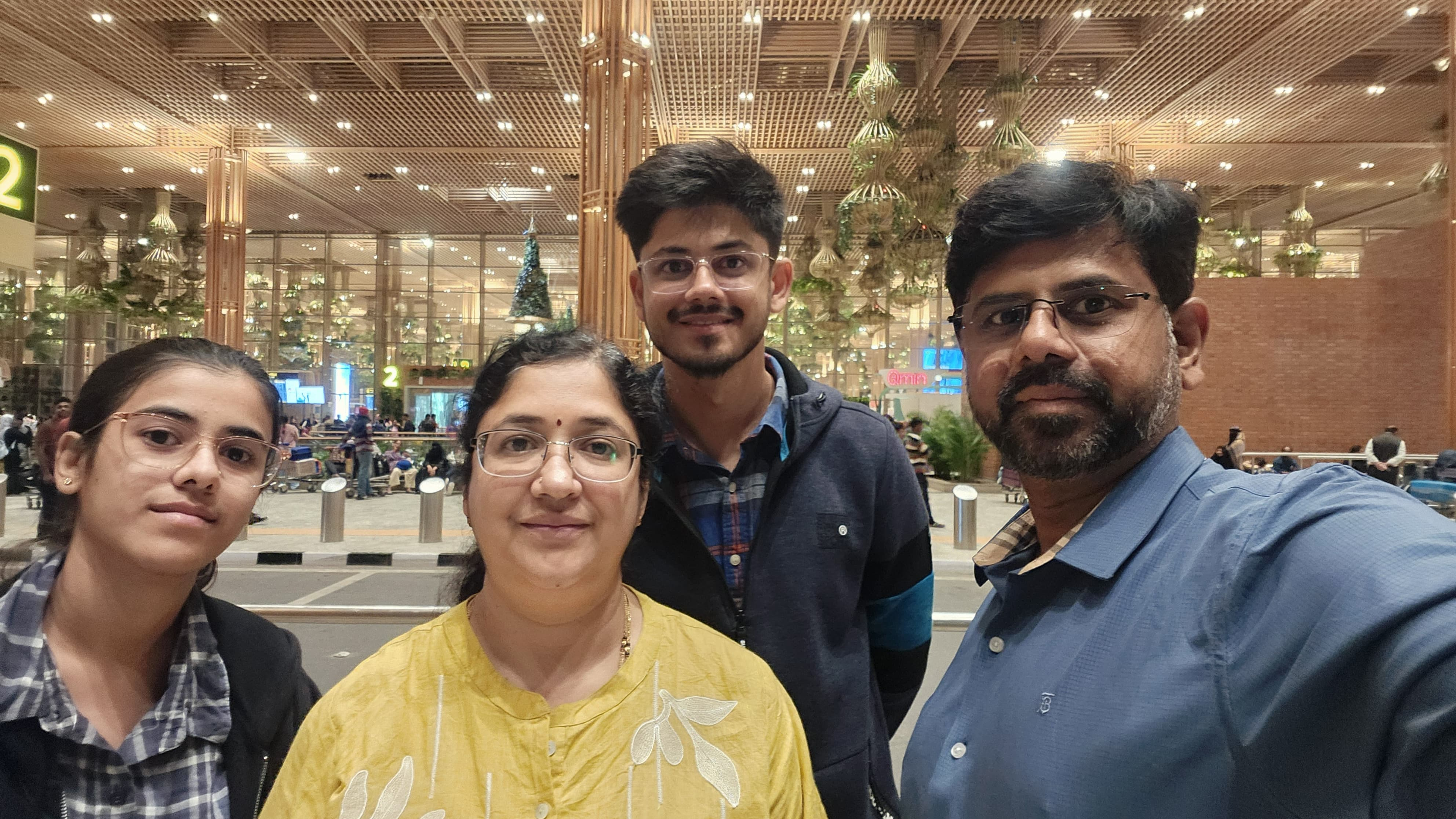 Mr. Chandrashekhar, Sandya & Family